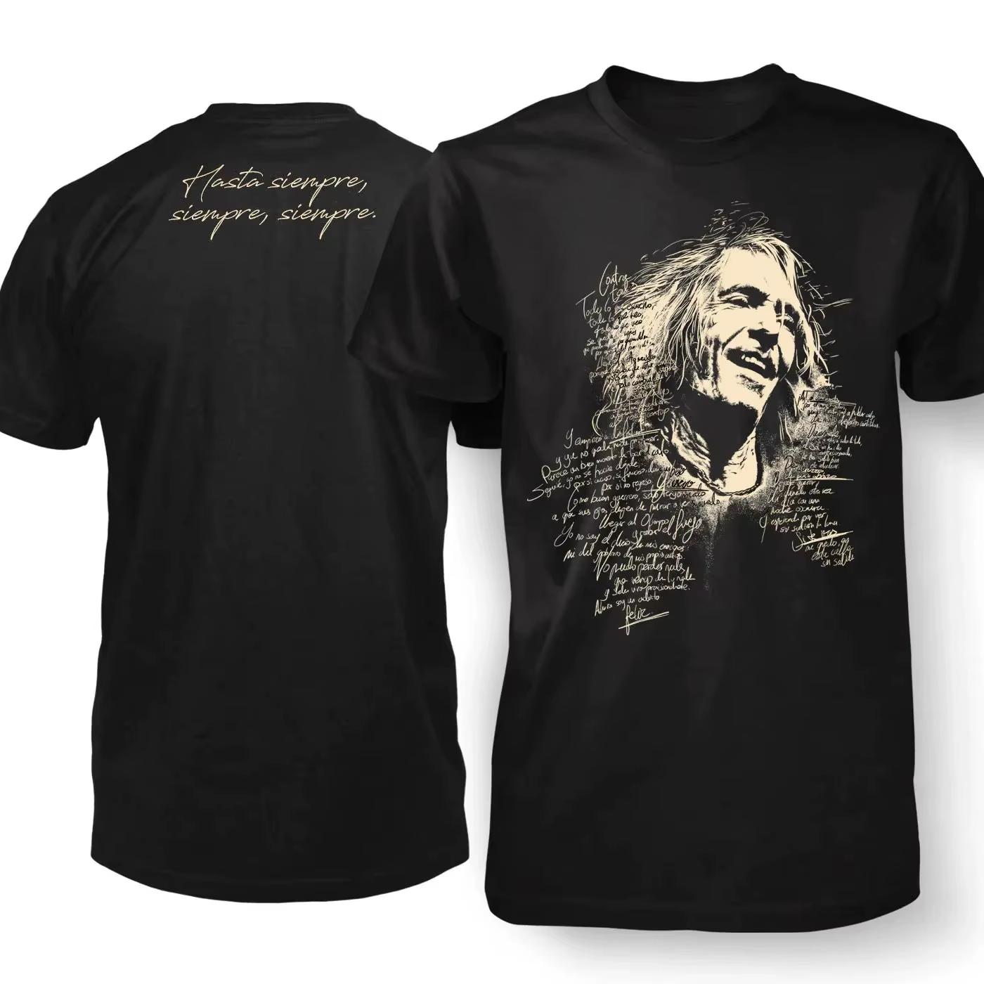 T-shirt imprimé avec affiche de groupe de rock Extremoduro, pour hommes et femmes, en coton, à la mo