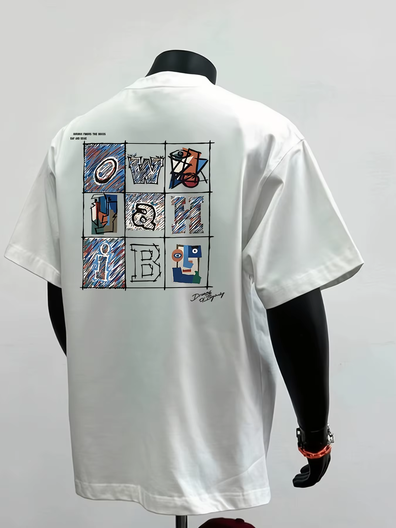 T-shirt à manches courtes pour hommes, 100% coton, col rond, décontracté, confortable, avec imprimé 