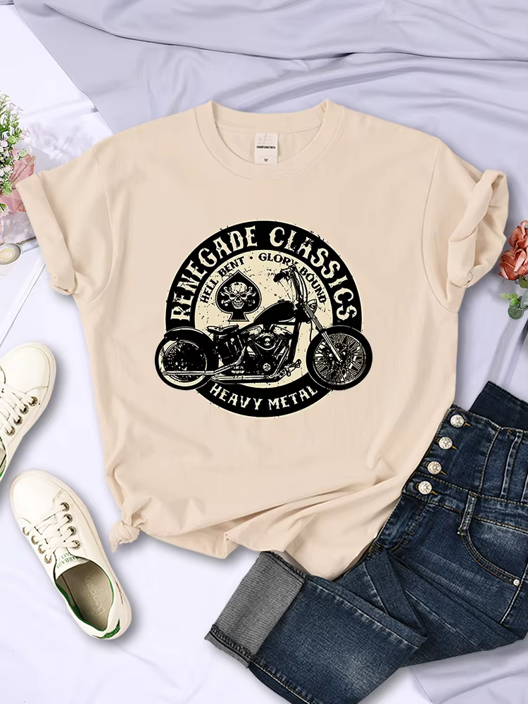 T-Shirt Manches Courtes pour Femme, Vêtement de Luxe, Mode Coréenne, Été, Hip Hop, Renegade Irritati