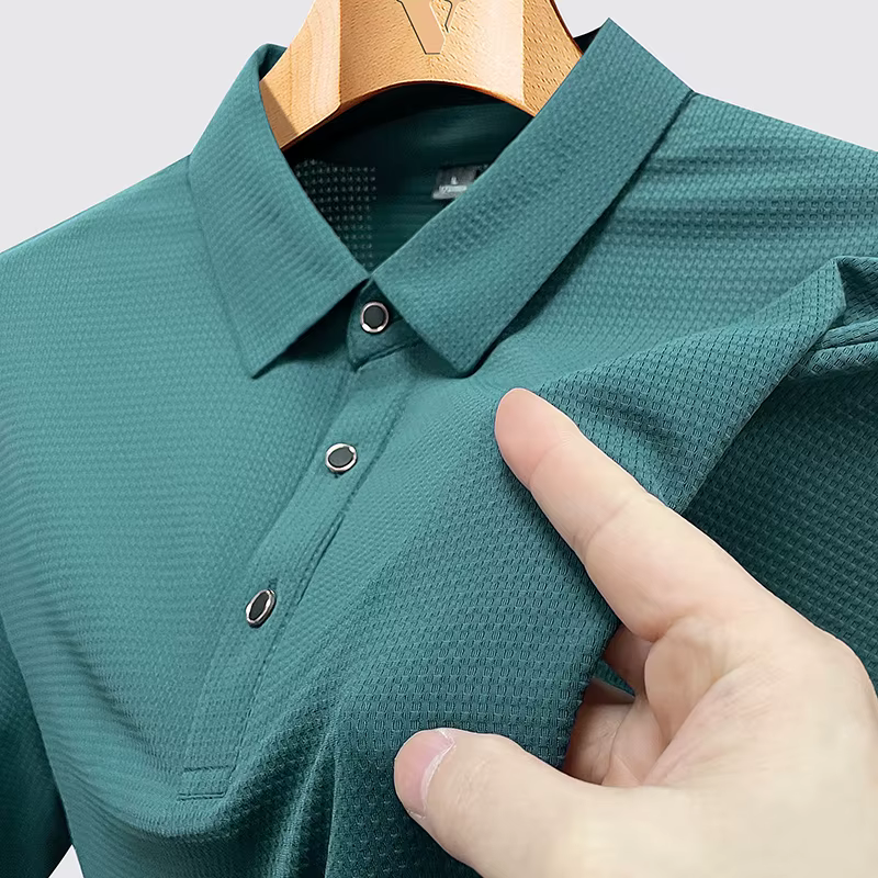 Polo hommes grande taille 9xl 8xl été haute qualité respirant manches courtes séchage rapide Nylon r