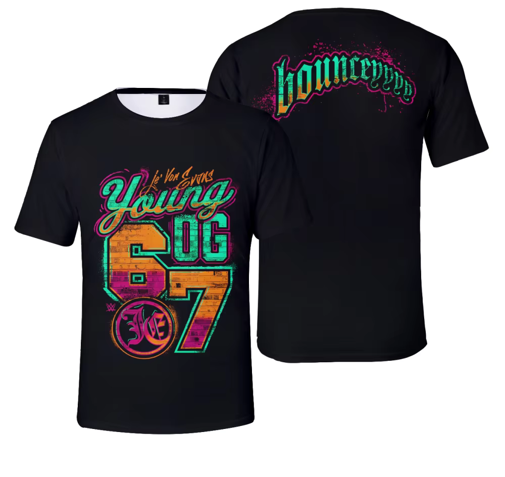 Je'Von Evans Merch T-shirt Merch hommes à manches courtes T-shirt unisexe hauts vêtements casual fem