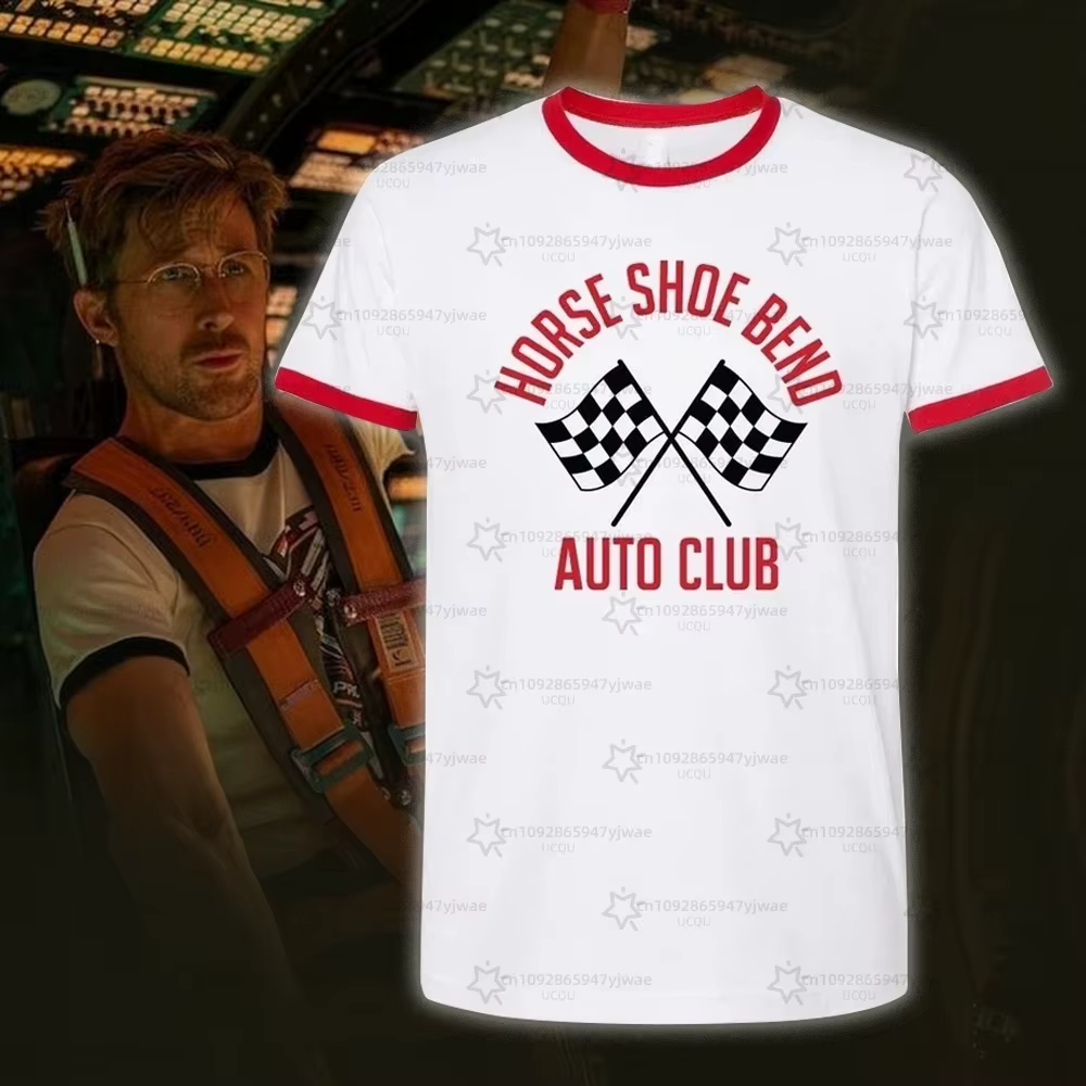 T-shirt décontracté vintage pour homme, inspiré du film Hail Mary de Ryan Gosling, avec motif de clu