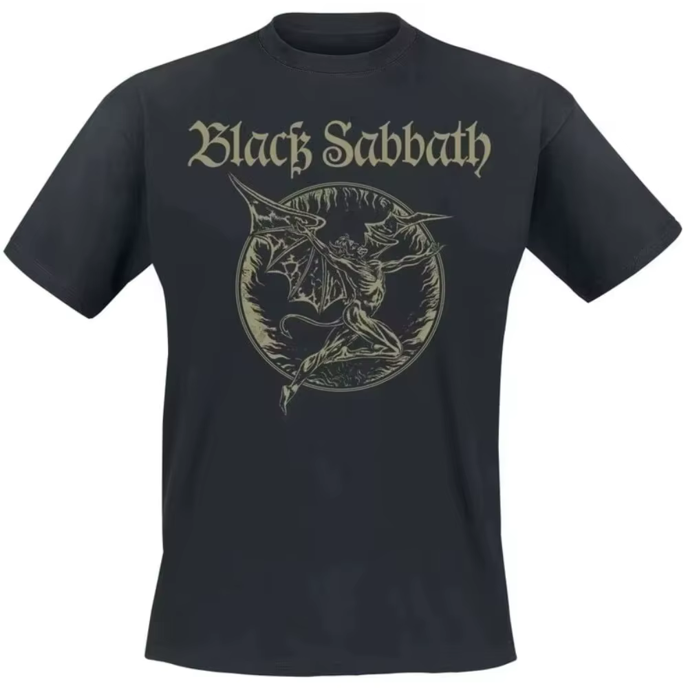 Black Sabbath - The Last Supper - T-shirt imprimé en coton à manches courtes - Homme et Femme - Mode