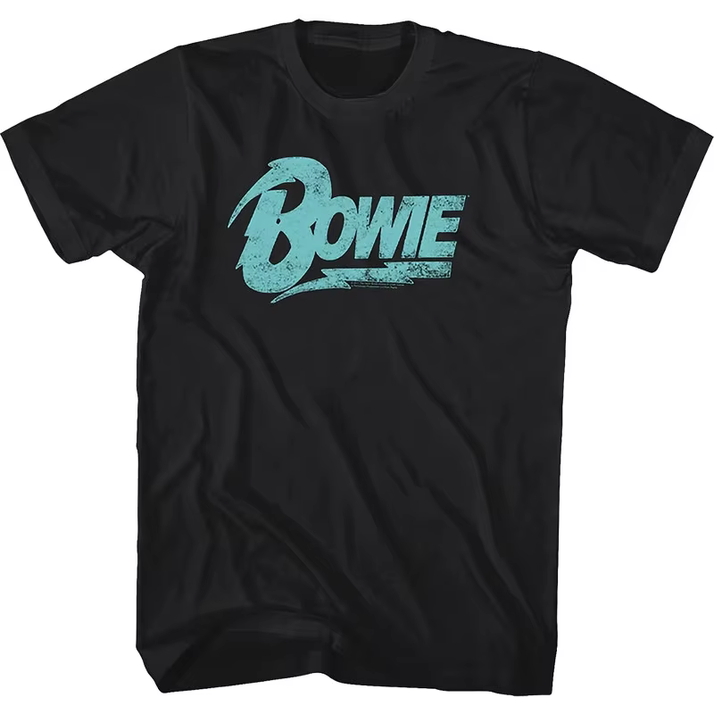 T-shirt pour homme David Bowie, style vintage décontracté, marque de luxe pour hommes et femmes, Top