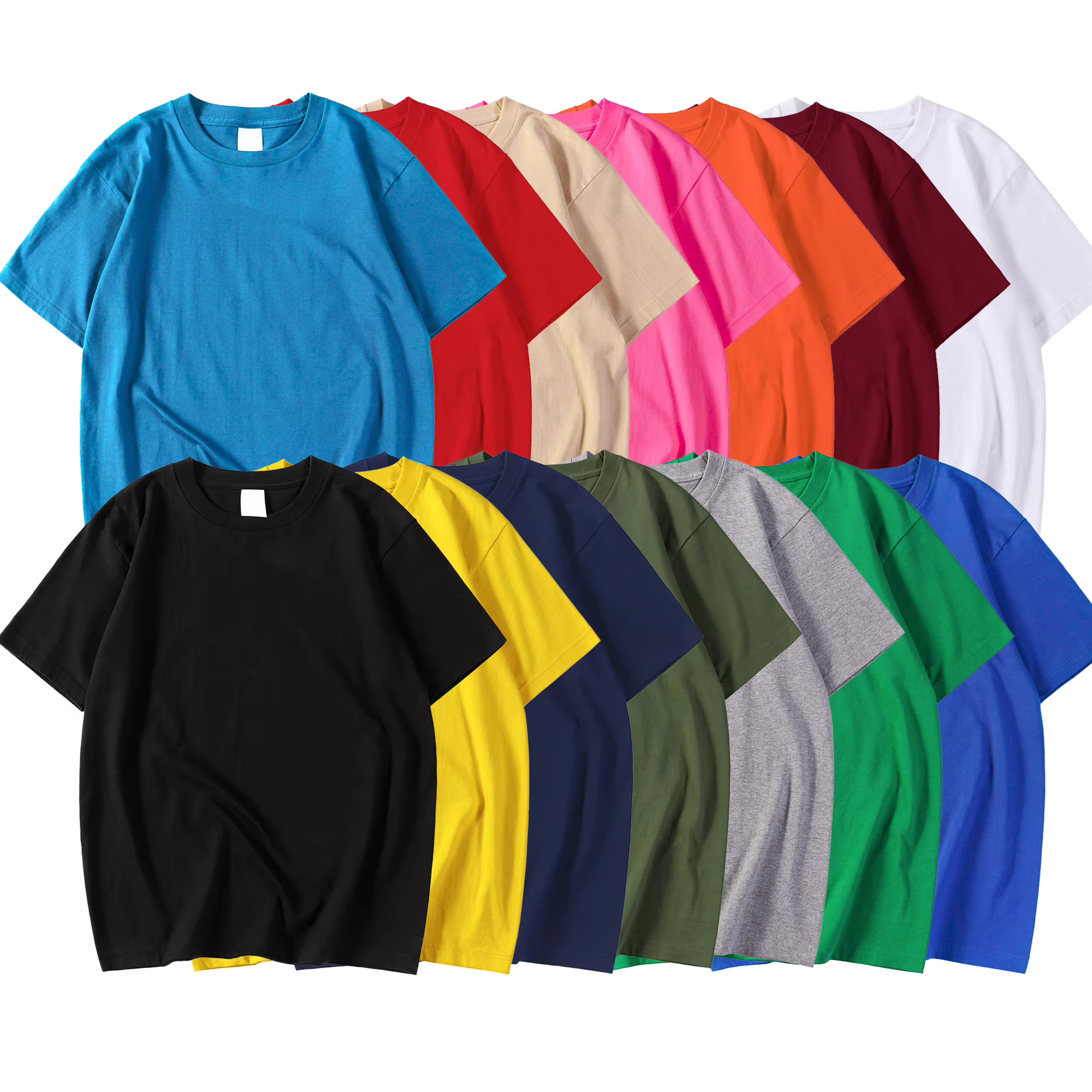 T-Shirts d'été à manches courtes et col rond pour femmes, couleur unie, confortables, assortis avec 