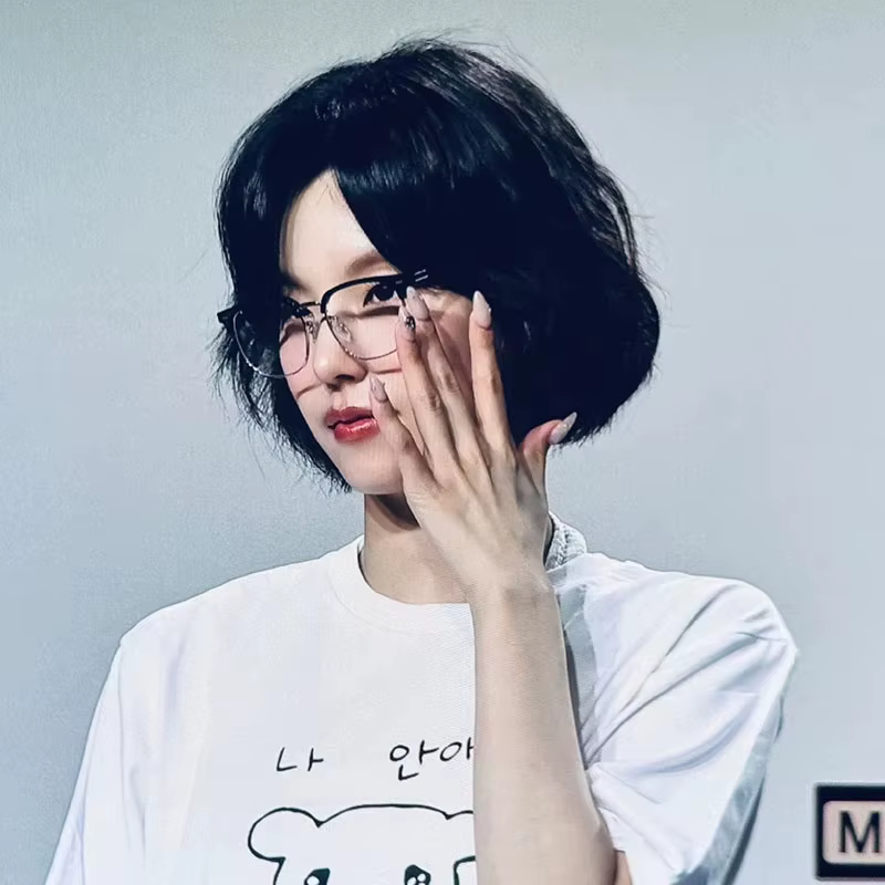 T-shirt mignon à col rond pour femmes, avec motif Harajuku amusant, manches courtes, haut confortabl