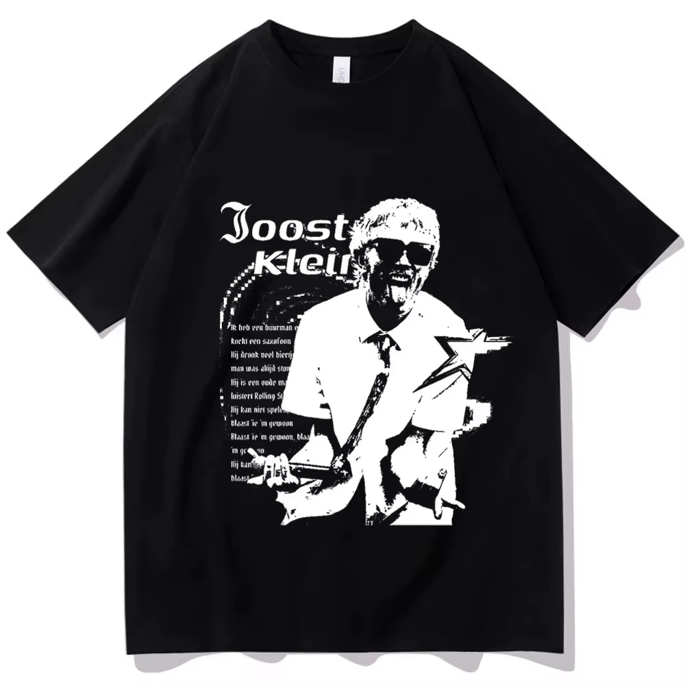 Joost Klein T-Shirt Joost Klein Haute Qualité Coton Taille UE T-Shirt Merch Cadeau pour Fan Unisexe 