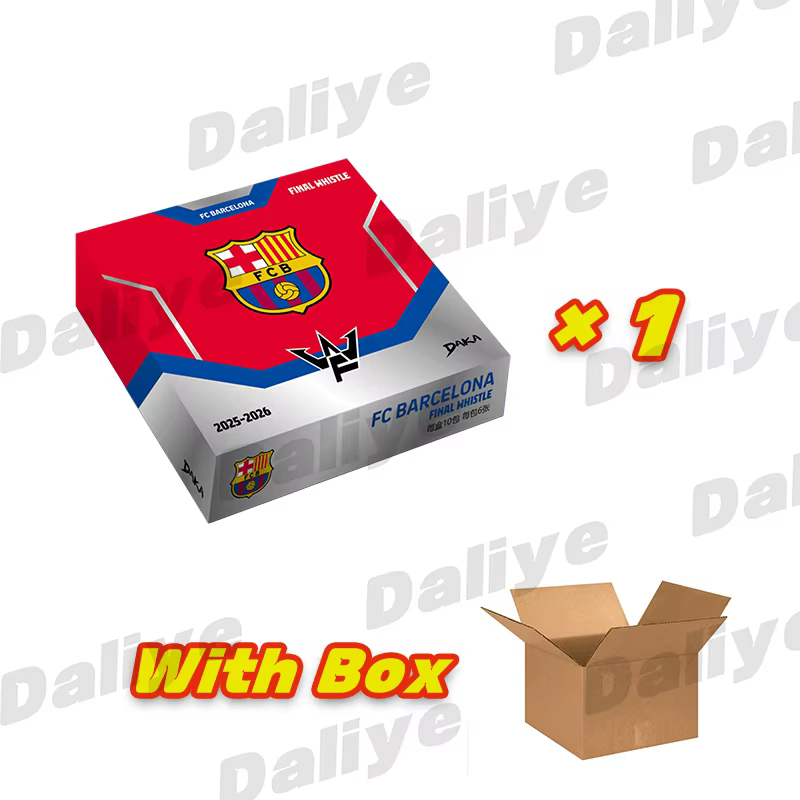 100% Authentique Daka 2025 2026 Série Daka FC Barcelone Final Whistle Maillot signé par les joueurs
