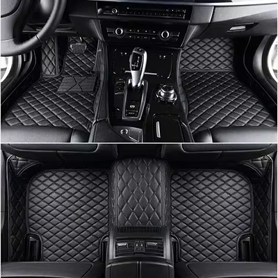 Tapis de Sol de Voiture à Couverture Complète 3D Personnalisé, Accessoires d'Nikpour Volkswagen VW P