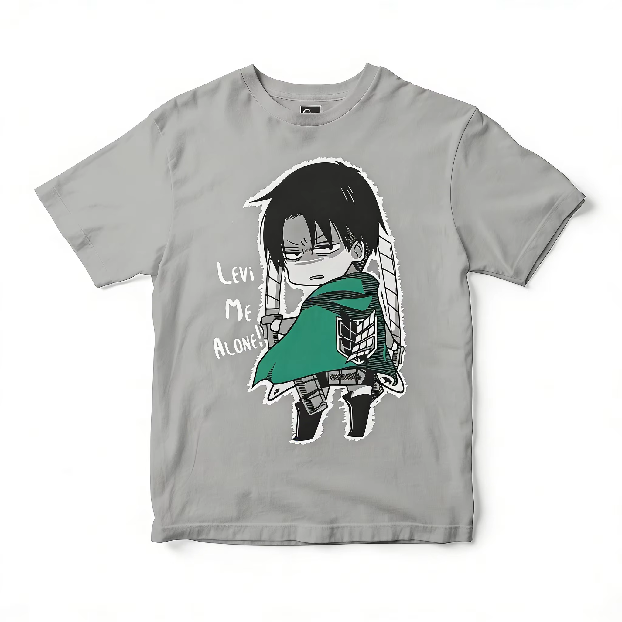 T-shirt imprimé Levi de l'anime Attack on Titan pour hommes et femmes, T-shirt de sport pour hommes,