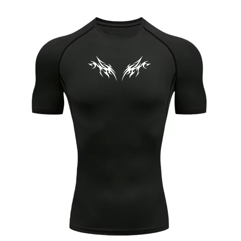 T-shirt de sport pour homme résistant à la transpiration, pour l'entraînement physique, la salle de 