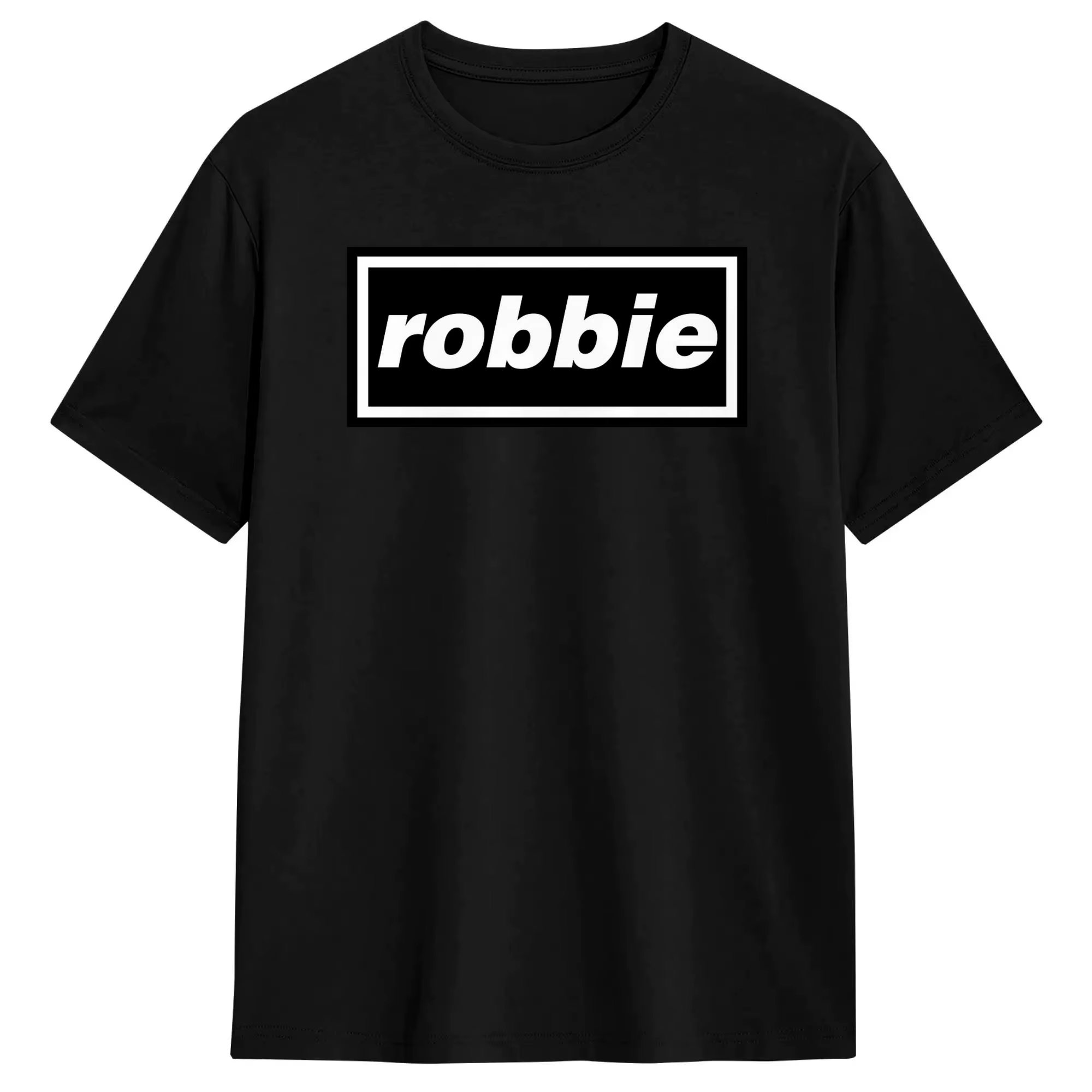 Robbie Williams Tour 2026 T-shirt en coton pour hommes, T-shirts streetwear d'été, T-shirts tendance