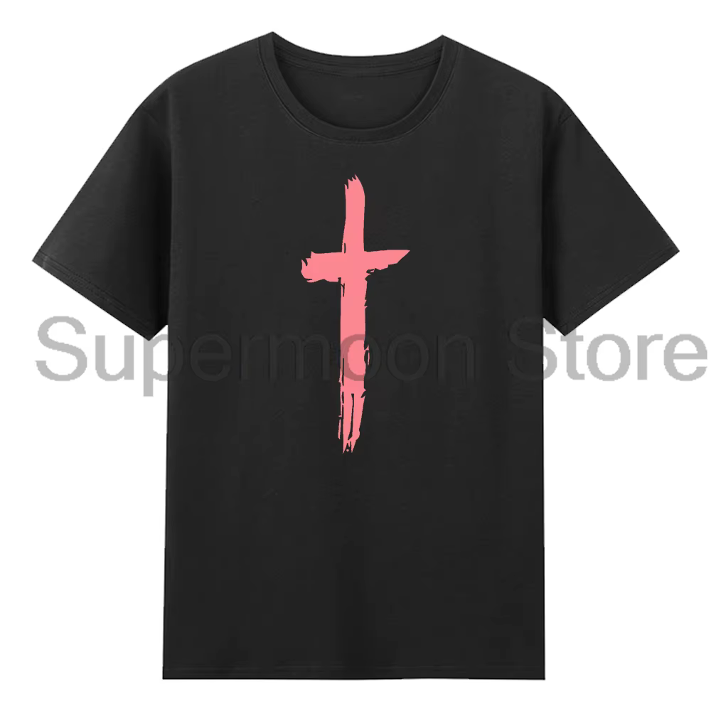 Saint JHN Merch T-shirt unisexe col rond manches courtes coton T-shirt hommes femmes Streetwear vête