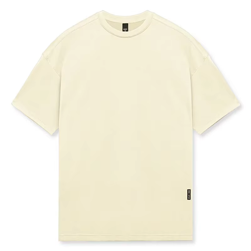 T-shirt de gymnastique surdimensionné à manches courtes pour hommes, Streetwear respirant à séchage