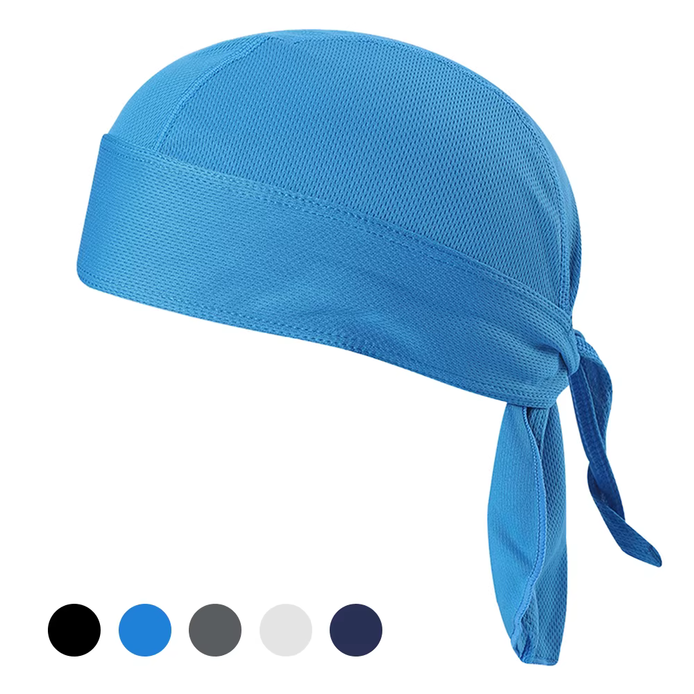 Bandeau de vélo casquette anti-transpiration foulard de cyclisme chapeau de protection solaire à séc