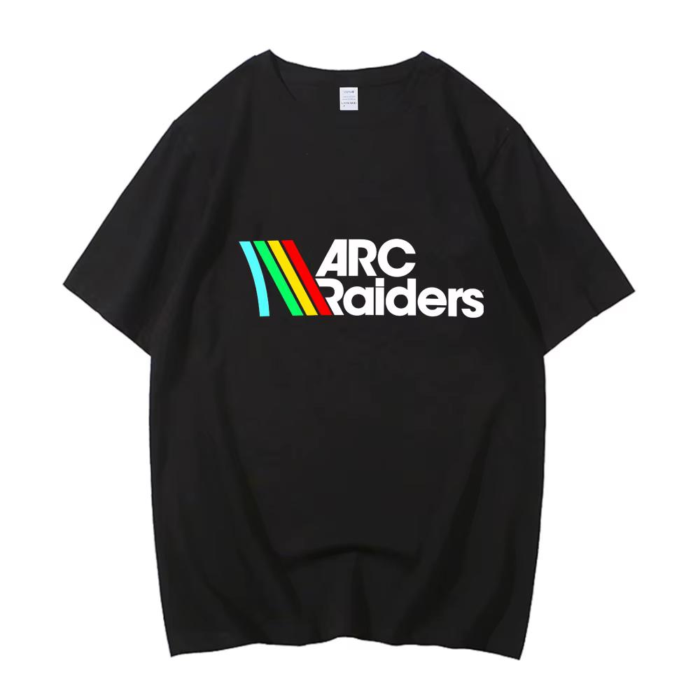 T-shirt ARC Raiders pour homme, t-shirt en coton de haute qualité, streetwear vintage, hauts unisexe