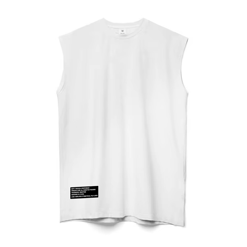 Gilets de musculation en maille respirante à séchage rapide pour hommes, chemise d'entraînement de f