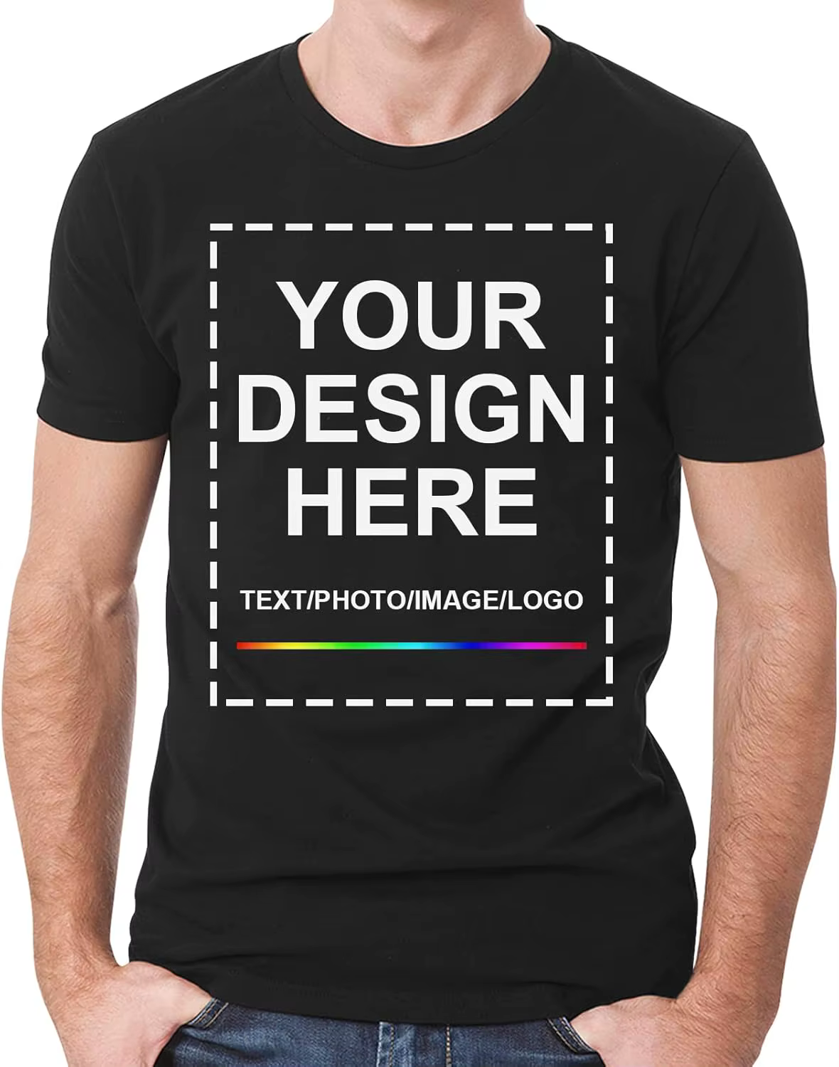 T-shirt personnalisé concevoir vos propres t-shirts imprimés pour hommes femmes t-shirt personnalisé