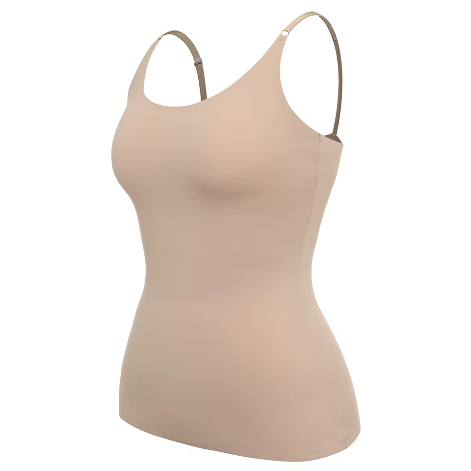 Débardeur sans couture pour femmes, Camisole, contrôle du ventre, gilet de Compression lisse, couleu