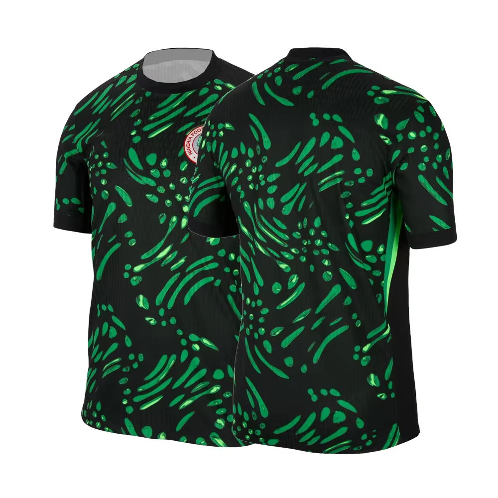 Maillot de football Nigeria 2024, chemises de sport décontractées pour hommes et femmes, imprimé en