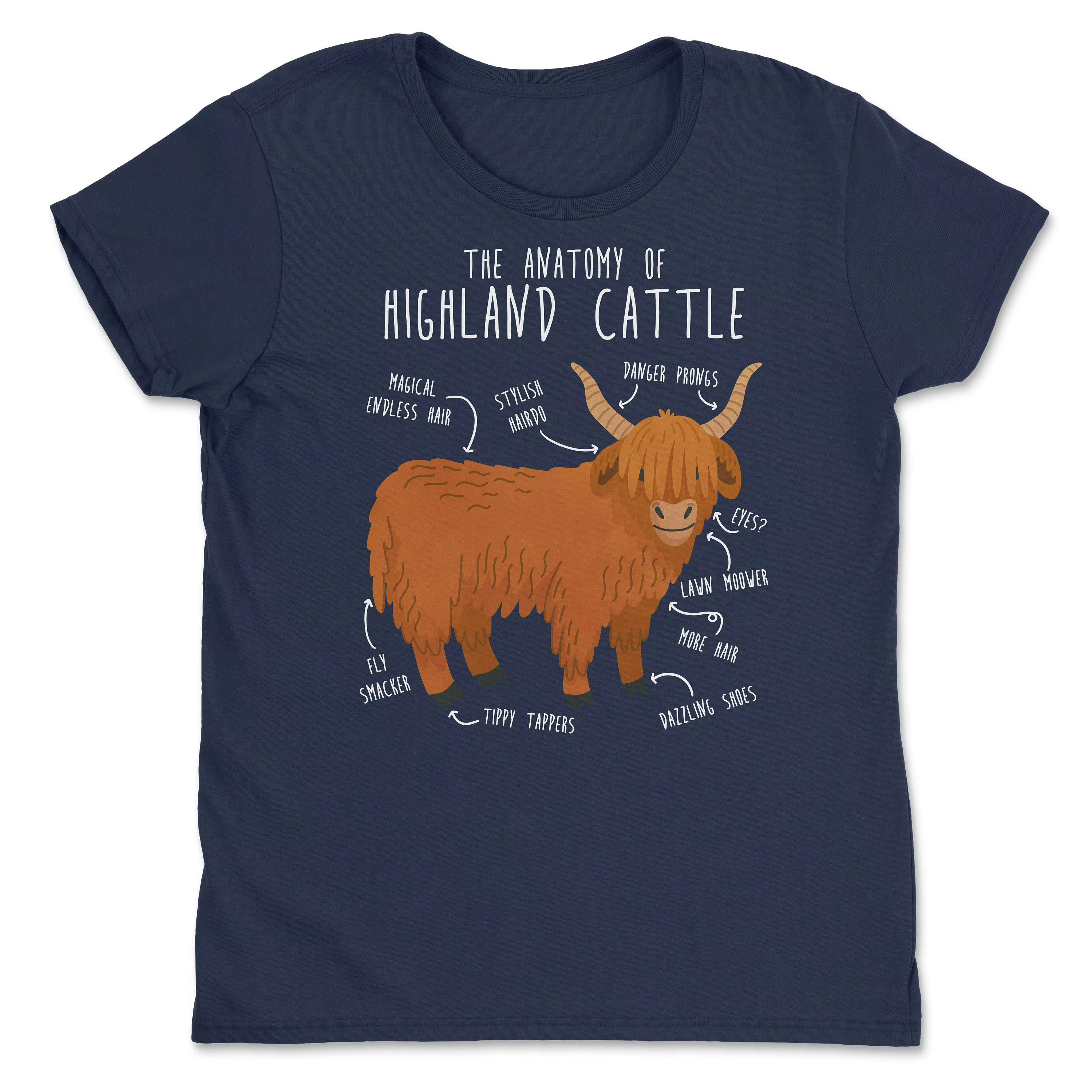 Chemise de vache des Highlands pour hommes, T-shirt de fermier mignon drôle d'amant de vache, T-shir
