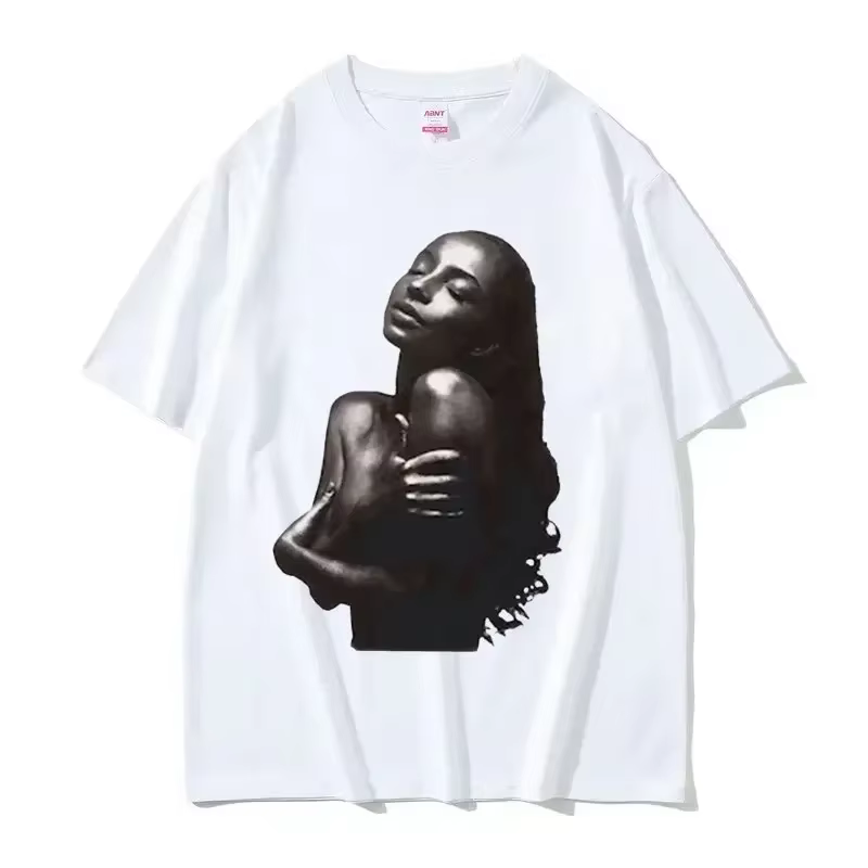 Nouveau T-shirt vintage du tournée mondiale S-Sade pour femmes, style Harajuku, mode de haute qualit