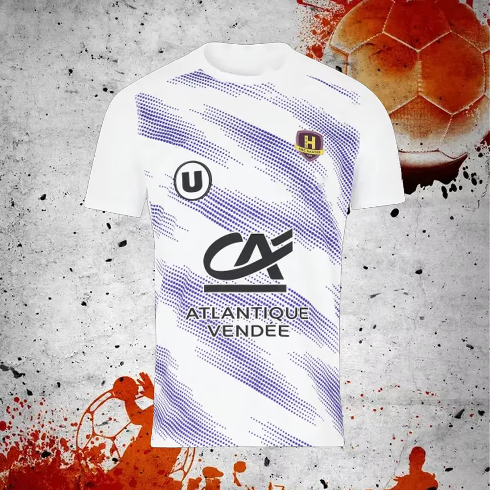 Chemise de Handball HBC Nantes pour hommes, vêtements de sport pour jeunes enfants, uniforme d'entra