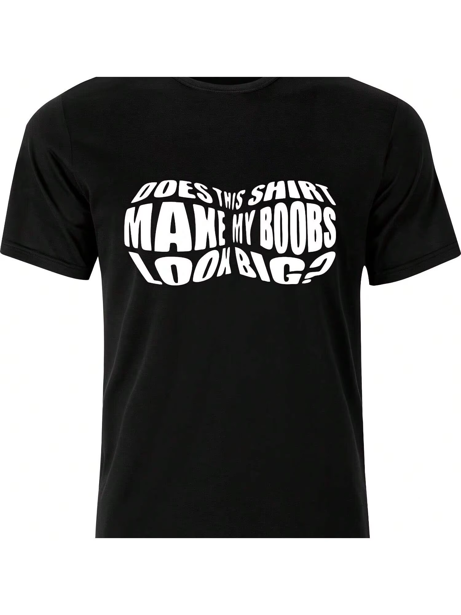 Cette chemise faites mon BOOBS ressemble grand drôle adulte Humor anniversaire noël T-Shirt amusant 