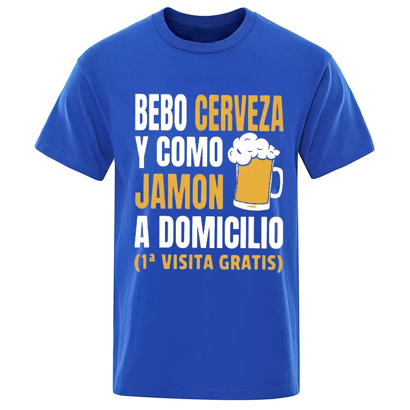 Camiseta Hombre, camiseta Cerveza Hombre, T-shirt homme, T-shirt drôle homme, chemise de bière, T-sh
