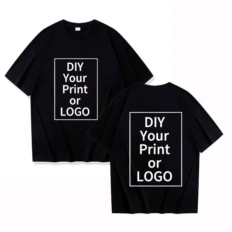 Nouveau t-shirt personnalisé concevoir votre propre texte de Photo traitement d'image professionnel