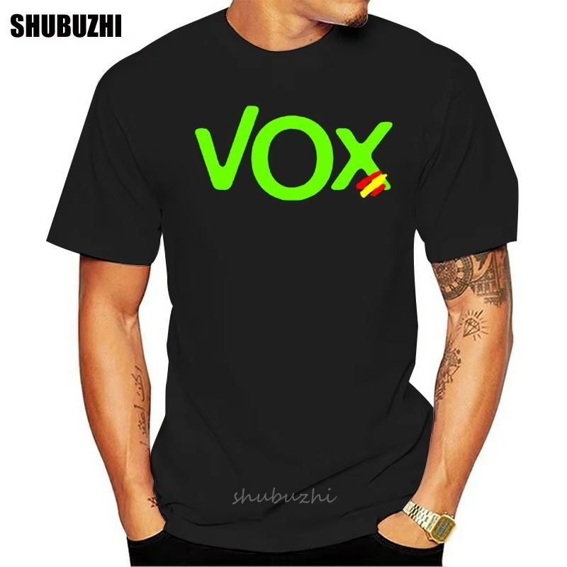 T-shirt en coton pour homme, taille européenne, Logo Roly Vox espagne, à la mode, été