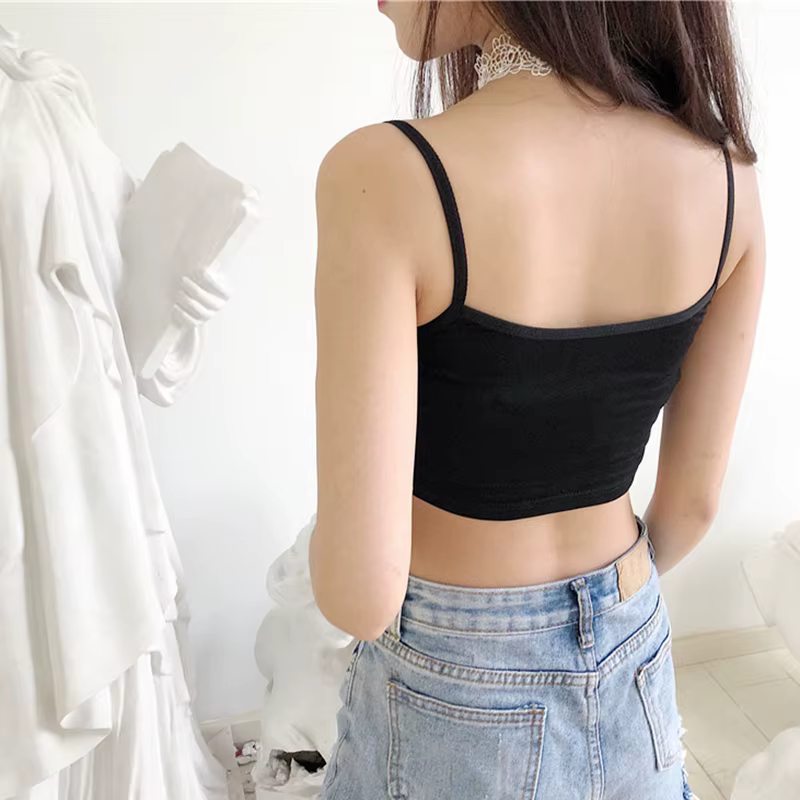 Drôle femme chaude lettres imprimer nouveau Sexy haut court été femmes Sexy élastique coton Camis sa