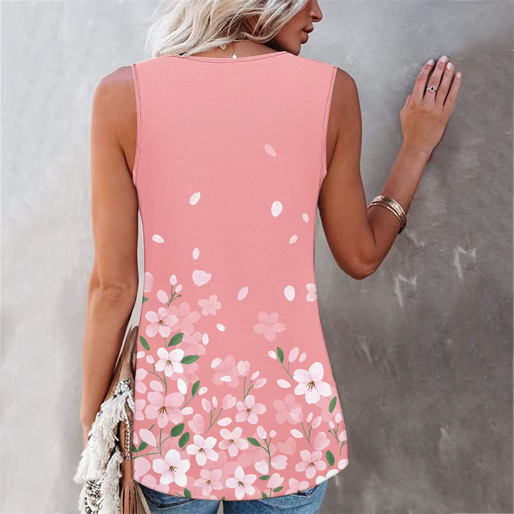 T-shirt imprimé floral grande taille pour femme, haut sexy, précieux, décontracté, plissé, été, 2022