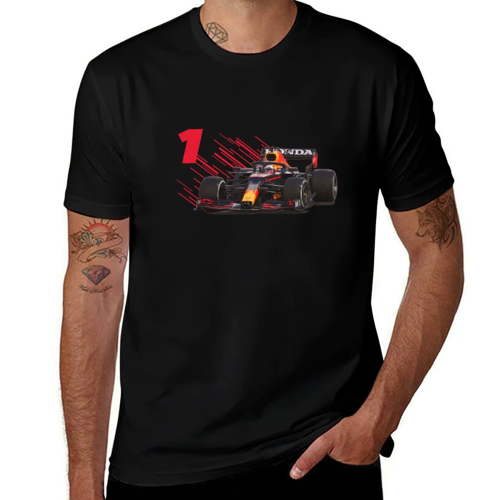 Verstappen 1 T-Shirt t-shirts pour homme coton T-Shirt homme T-Shirt de luxe