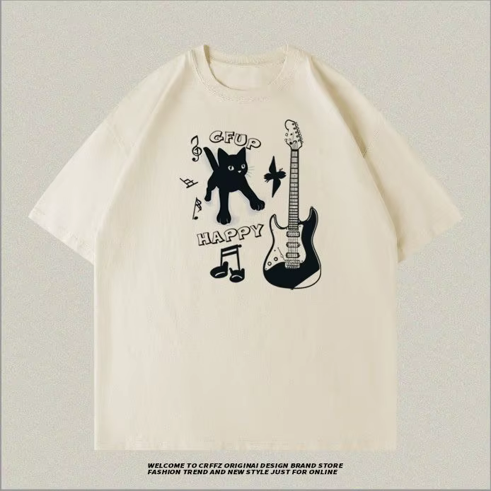 Coréen pas cher décontracté graphique imprimé coton T-shirt femmes hommes Harajuku Hip Hop Streetwea
