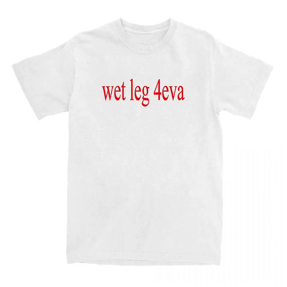 Jambe humide 4eva graphique t-shirts coton été hommes femmes T-shirt mode chanteur impression T-shir