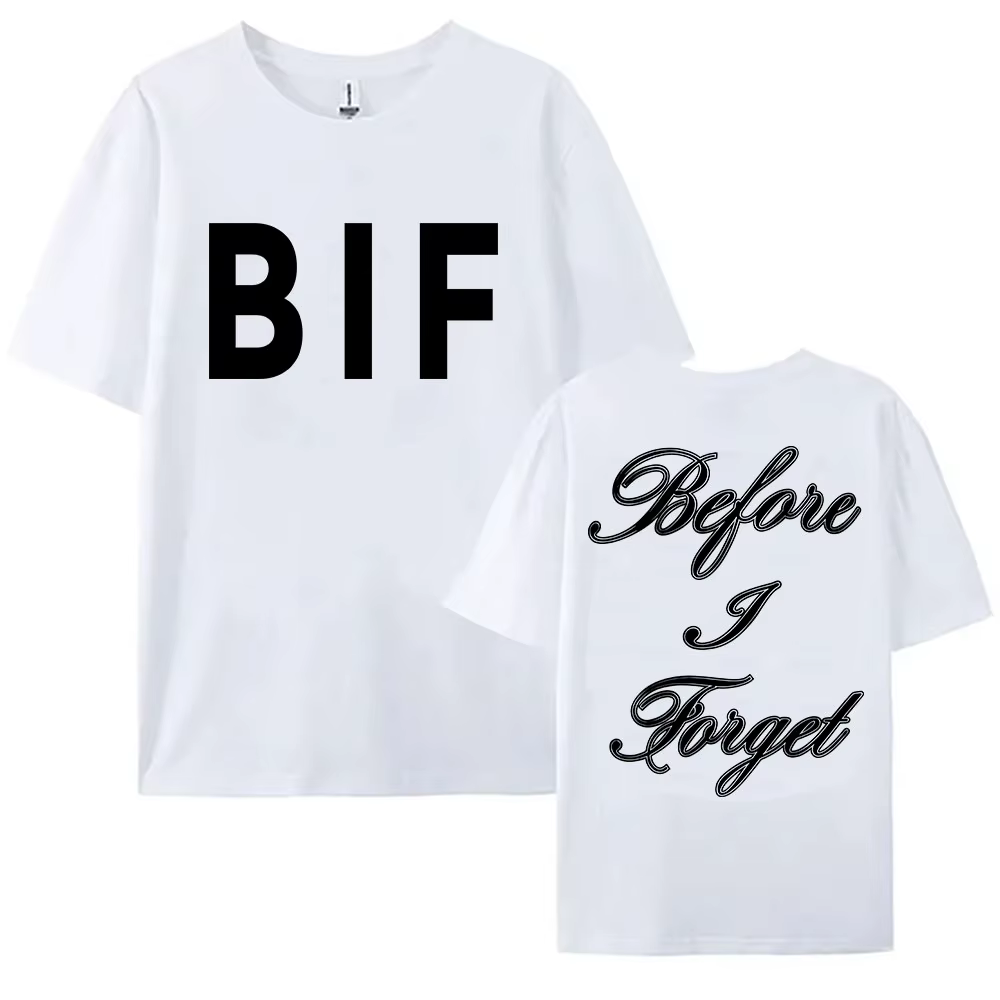 T-shirt unisexe imprimé avec le design de l'album TKL Before I Forget, T-shirt à imprimé graphique T