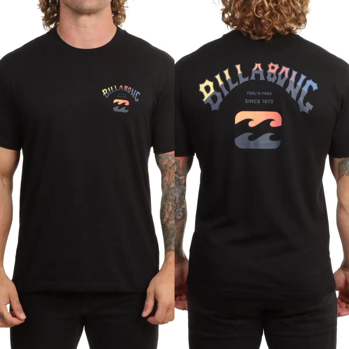 T-shirt de la marque Pop Billab Skateboard - Convient pour les sorties quotidiennes, style unisexe h