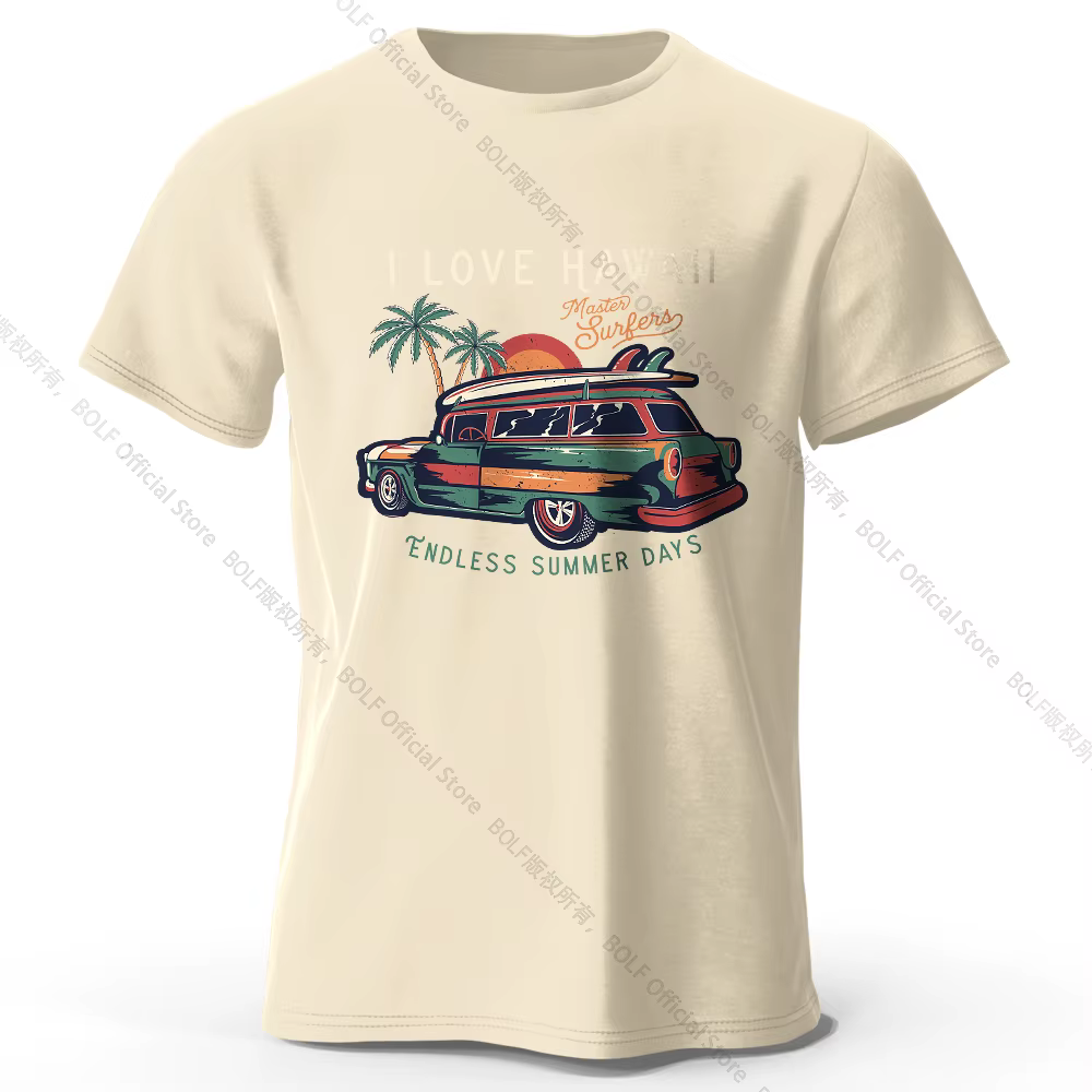 Vacances hawaïennes imprimé unisexe hommes femmes T-Shirt t-shirts hauts 100% coton Aloha fleur grap