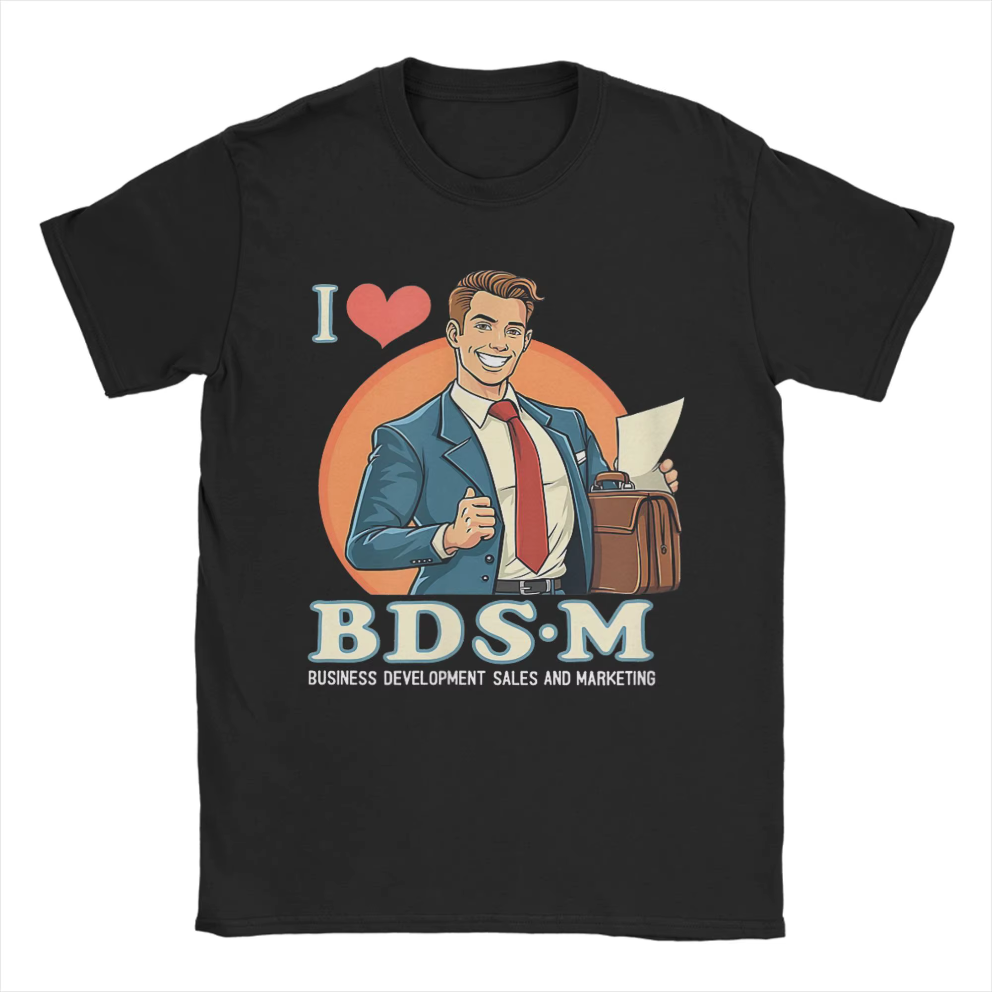T-shirt d'été pour homme en coton 100% col rond, grande taille, manches courtes, pour le développeme