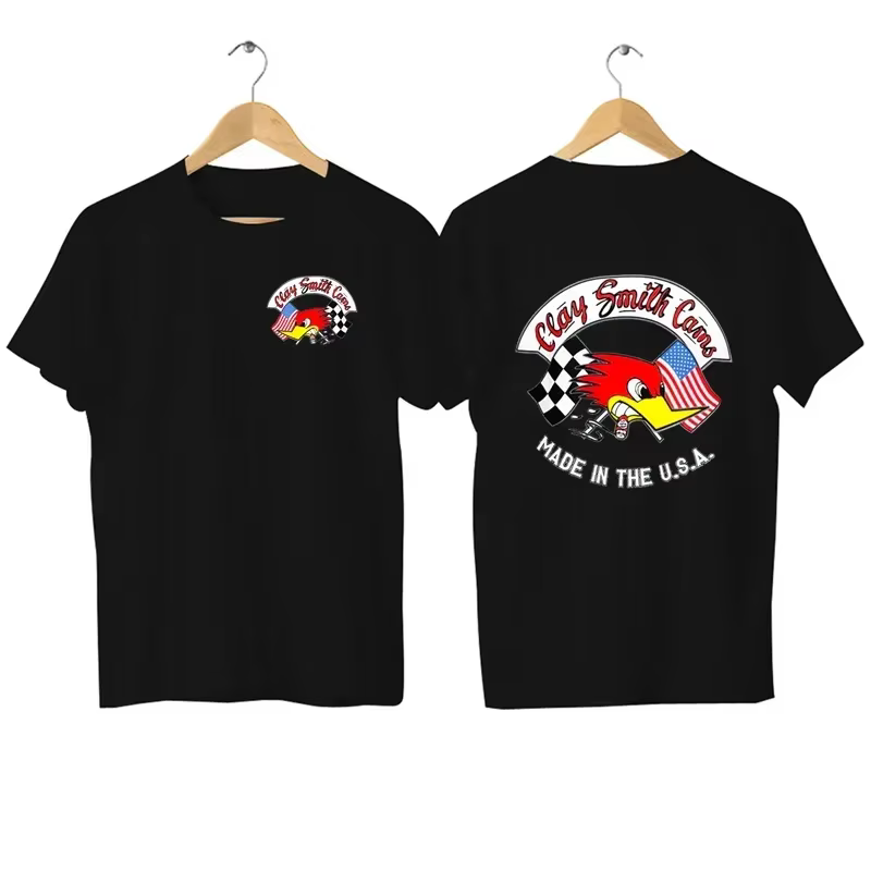 2024 Hommes Mr. T-shirt décontracté Horsepower Clay Smith Cams USA, T-shirt graphique d'anniversaire