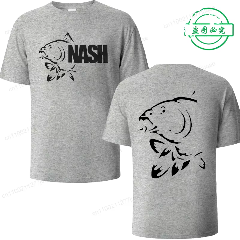 Drôle pêcheur carpe poisson pêcheur sportif T-shirts hommes mode d'été Harajuku à manches courtes co