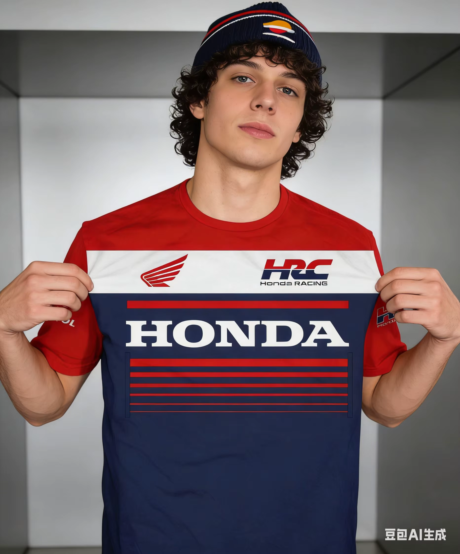 Honda Moto GP HRC Repsol manches courtes sport Fitness hommes été t-shirt course périphérie commémor