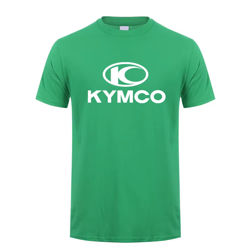 Kymco Hommes T Shirt Mode Coton Manches Courtes Drôle Graphique Tee Shirt Col Rond Casual Homme Vête