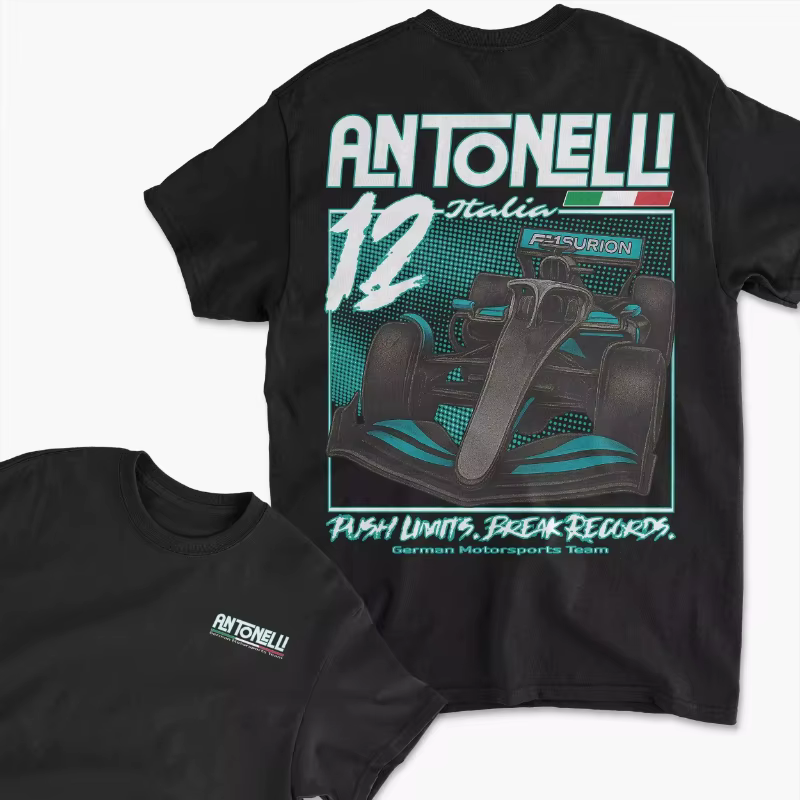 T-shirt Unisexe Kimi Antonelli Champion du Grand Prix 2026 – Tendance pour les Fans Passionnés – Hau