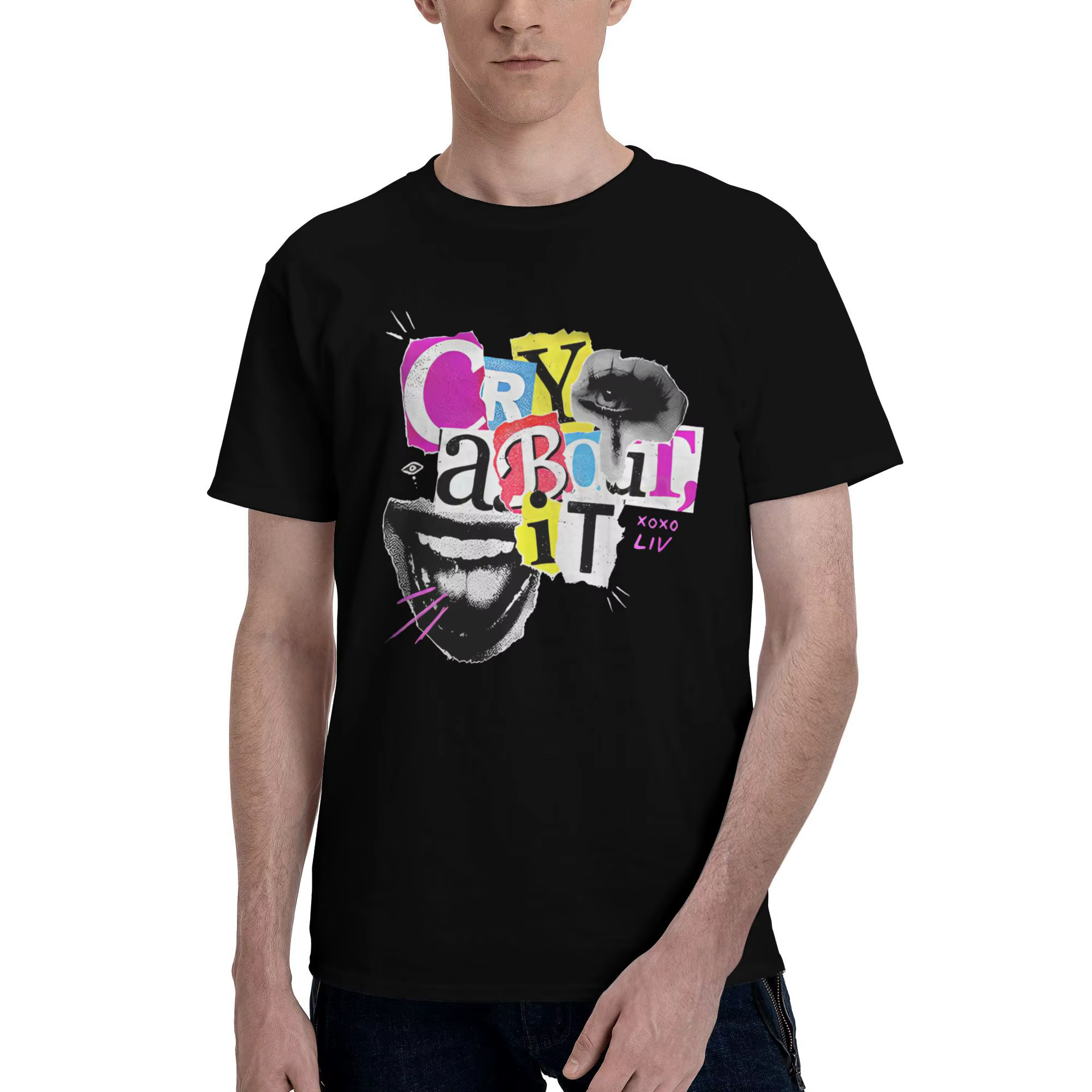 Homme T-Shirt Liv Morgan T-Shirts mode été T-Shirts Design Vintage coton vêtements cadeau d'annivers