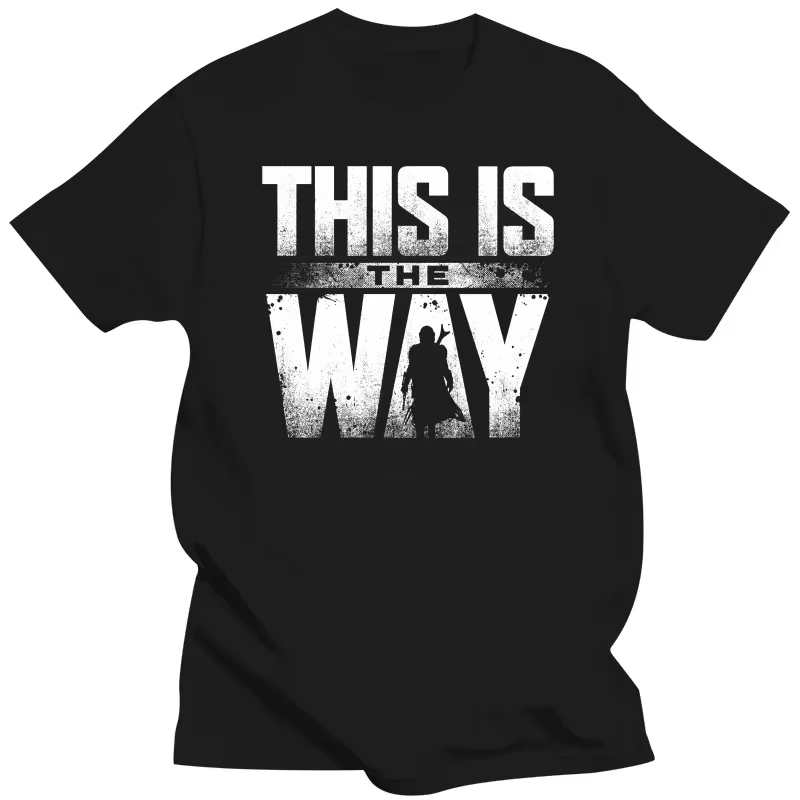 Économie en coton This Is the Way Text pour hommes, Économie de vacances, T-shirt de luxe extérieur,