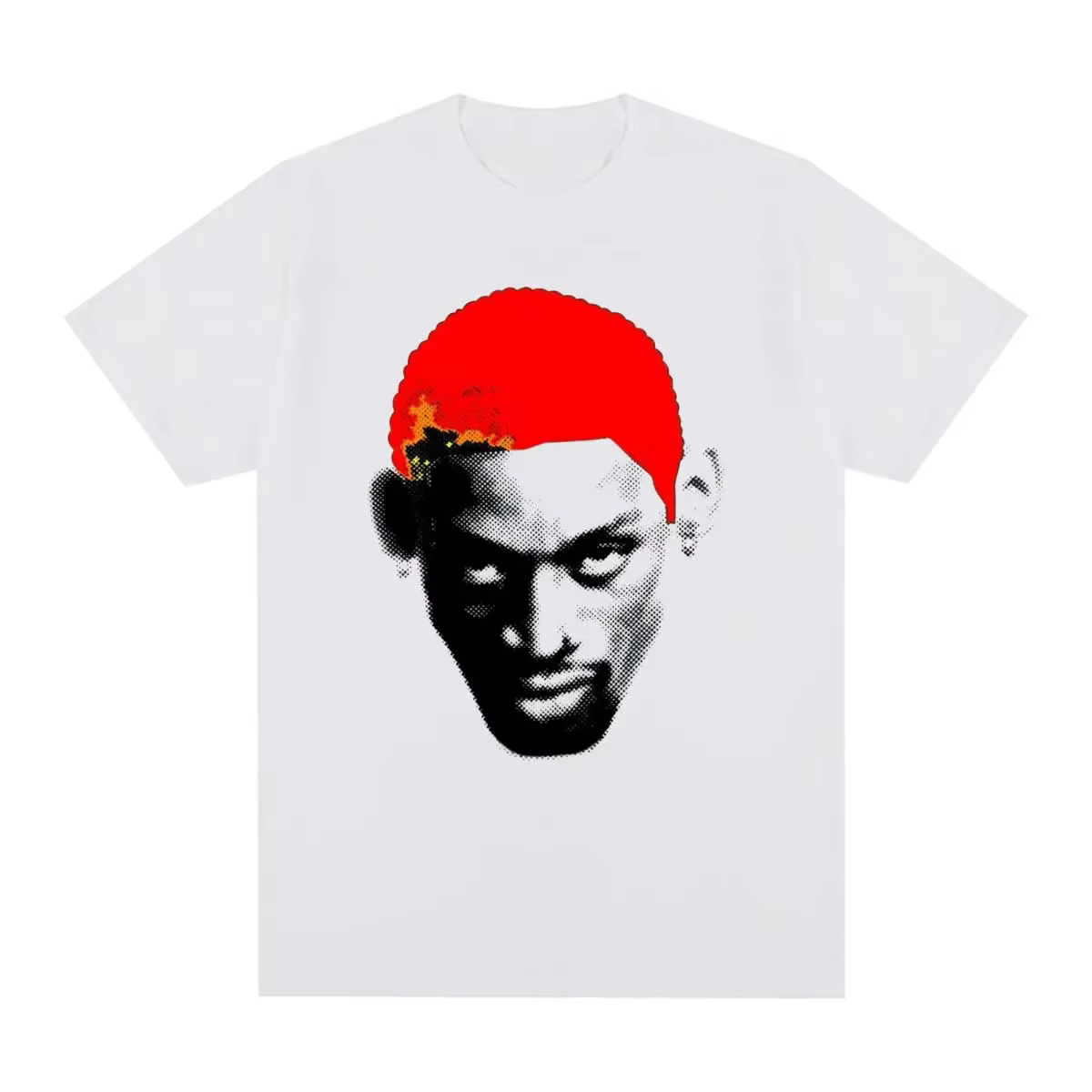 Dennis Rodman Hip Hop Streetwear 90 Rodzilla Vintage T-shirt coton hommes T-shirt nouveau T-shirt fe