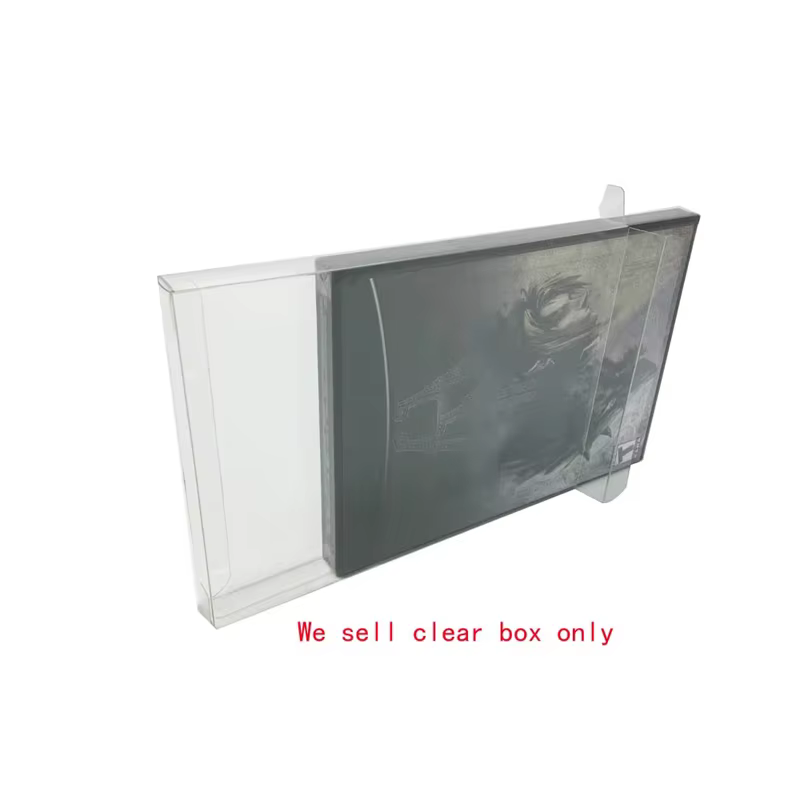Boîte de protection transparente en PET pour GameCube, version NGC USA, pour collection, rangement e