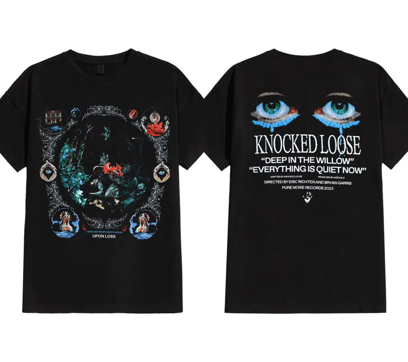 T-shirt en coton à col rond pour homme et femme, imprimé graphique d'album, style décontracté, surdi